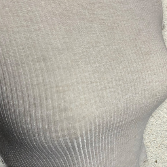 Altar’d State Ribbed Crop Top w/ Ruffled Edges - Picture 2 of 7